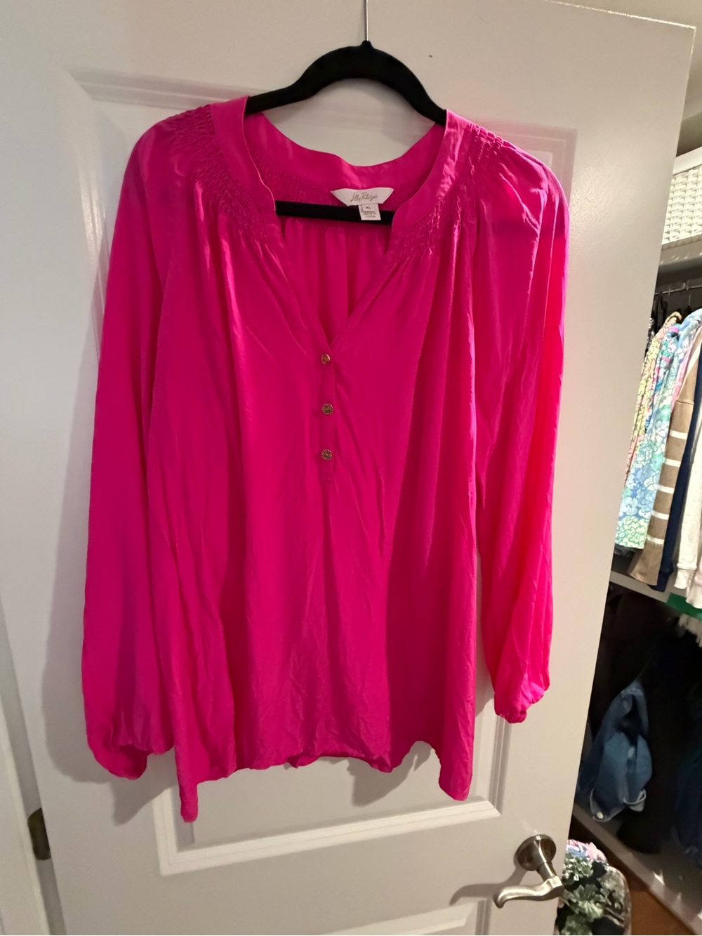 Lilly Pulitzer rBright Hot Pink Elsa